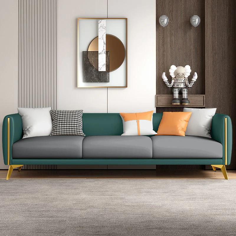 Luxury Technology Cloth Sofa Nordic Modern Simple Three Person Living Room